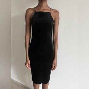 Forever 21 velvet midi dress